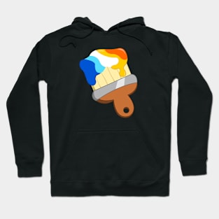 Pride Paintbrush Hoodie